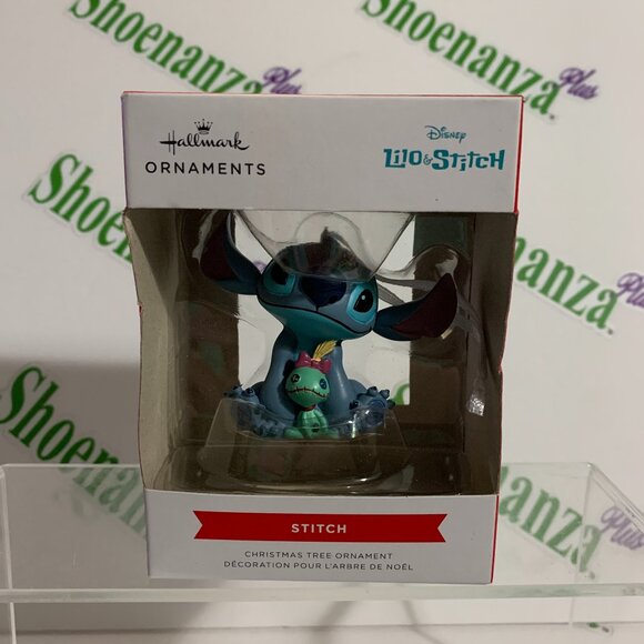 Hallmark Christmas Ornament 2022 Disney Lilo & Stitch Scrump Red Box - Picture 1 of 6